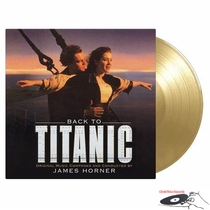 Spot Back To Titanic Soundtrack Limited Edition Gold Vinyl Number Vinyl Record 2LP