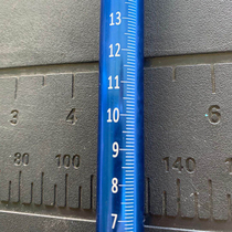 Stainless steel pipe ruler round bar ruler cylindrical ruler depth ruler (contact customer service and then take a single shot is invalid)