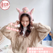 2020 new cartoon earmuffs winter childrens cute ears will move warm cover ear cover ear warm girl ear cover