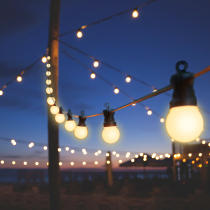 LED OUTDOOR DECORATION WATERPROOF STRING LAMP COURTYARD GARDEN GARDEN LIGHTS STRING BALCONY HUNG LAMP HOME YARD ARRANGEMENT SMALL BULB