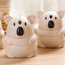 Cartoon toothpick box home personality creative high grade automatic press pop up cute portable 2021 New toothpick cans
