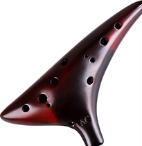 Girls Ocarina 12 holes ac Xun treble wind elegant tone six holes National beginner tone falling ceramic professional twelve defense