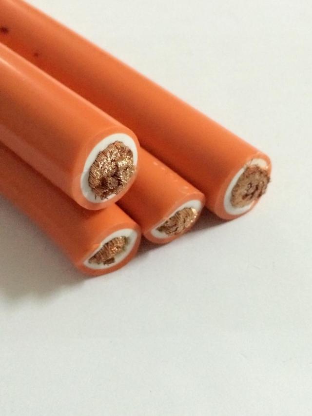 Rective machine line 25mm2 weld wire orange weld wire 25 square weld wire RV weld wire