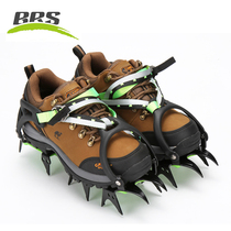 Brothers BRS-S1B snow leopard ice claw outdoor climbing Snow Mountain 14 teeth non-slip shoe cover climbing ice claw snow cover ice claw
