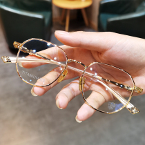 New products Jane Dancro Heart Anti-Blu-ray Eye frames Men and women Tides Art Retro 100 Hitch Round Frame Nearsightedness Spectacle Frame