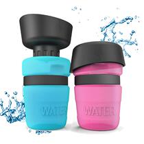 New products Improved Creative Pet Kettle Sports Squeeze Type Pet Accompanying Cup Portable Outdoor Cat Dog Kettle