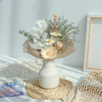 Eugalia dried flowers bouquet living room home furnishings natural flowers small Daisy branches air dried ins wind ornaments