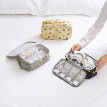 Travel lingerie containing bag Multifunction Clothing Bag inside Pants Box Touristy Portable Bra Underpants Finishing Bag