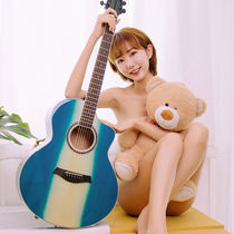 Folk Veneer Guitar Beginner 41 inch practice Adults ji it 38 inch starter guitar male and female special