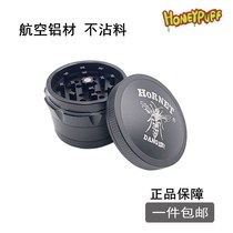 Bumblebee cigarette grinder cigarette breaker pipe smoking accessories cutting and grinding wire aviation aluminum Grinder cigarette breaker