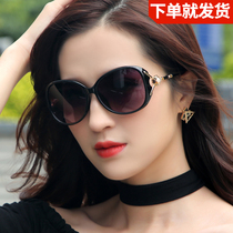 Polarized Sunglasses Ladies UV Protection 2022 New Glasses Fashion Sunscreen Sunglasses Summer Big Face Thin Driving