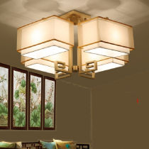 New Chinese Chandelier Dining Room Living Room Modern Luminaire Creative Personality Bedroom Lamp Minimalist Boutique Hotel Villa Iron