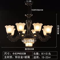 O Lamp Brief Eu Fashion Living Room Luminaire Zinc Alloy Craft Restaurant Bedroom Home Creative Black Ceiling Lamp 5602