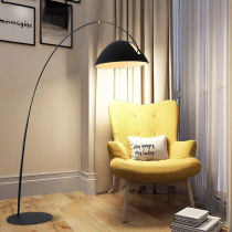Floor lamp modern minimalist living-room Bedroom upright lamps Italy light and luxurious Nordic ins net red master bedroom