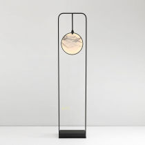 Shido (SHIDUO) New Chinese lamp on floor lamp minimalist modern living room light and luxurious restaurant creative fan China