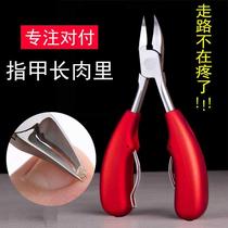 Nail clippers Eagle mouth nail groove pliers Special nail clippers Manicure knives Dead skin pedicure scissors set tools