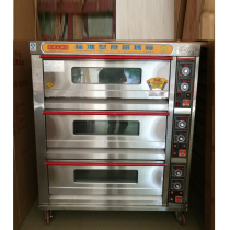 Kitchen treasure Three-layer six-plate electric oven Commercial bread oven Bread oven Electric oven Electric oven