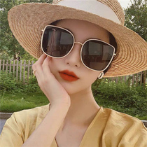 gm sunglasses female senior sensins large face slim 2022 new Korean version tide myopia sunglasses anti-UV rays