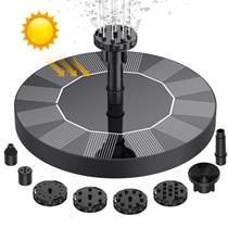 Solar fountain Fish pond Rockery Water landscape Pond Pool fountain landscaping Outdoor courtyard Small spray pump