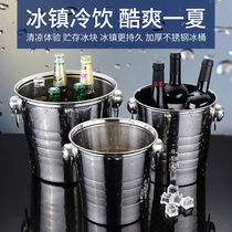 Stainless Steel Tiger head ice bucket portable bar European champagne bucket red wine ice bucket dry ice bucket insulation special business