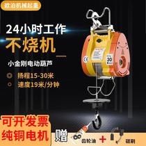 Taiwan small King Kong suspension electric hoist 220V household portable small hoist hoist hoist