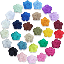 33-color small plum blossom embroidery cloth patch patch sheets table cloth clothes hole repair small smoke hole decals Joker