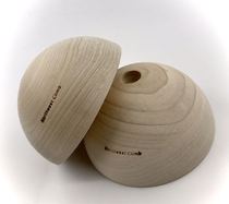 Rock climbing training wooden point semi-round ball point multi-hemisphere point grip training ball climbing fulcrum