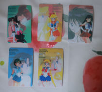 Sailor Girl Sticker Sticker Adhesive Traffic Octopus Rice Card Crystal Card Sticker 7