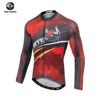 XINTOWN Star Hengchun Autumn Riding Suit Long Sleeve Suit Mountain Bike Road Bike Riding Mens Length Blouses