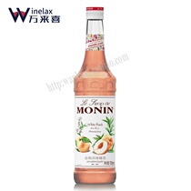 Monin Moline White Peach Syrup Peaches Blanche Cocktail Bake Coffee Bake 700ml
