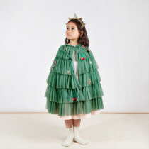 Awensy childrens ins Christmas tree Cape Christmas props party stage kindergarten performance costumes