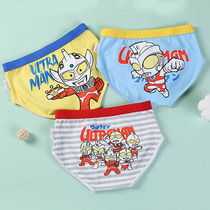 Altman Authorized Childs Underwear Men Cartoon Pure Cotton Raw Scale Shorts Baby Triangle Bowl Thin