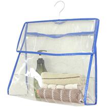 Bathroom storage hanging bag bed storage wall storage bag bathroom bath hanging bag clothes bag clean clothes