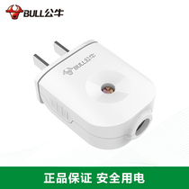 Bull plug two-pin plug 10a plug 2-pin wire power plug socket