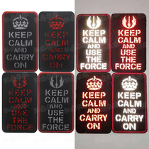 IR function chapter night vision device infrared Velcro KEEP Jedi order morale chapter armband personality patch