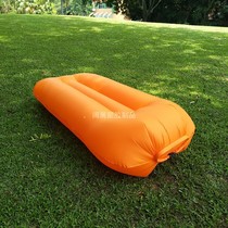 New single layer single mouth no liner inflatable sleeping bag lazy sofa bed outdoor camping inflatable air bed recliner