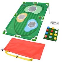 Indoor and outdoor golf cutter practice net swing cutter training plate golf target strike cage set