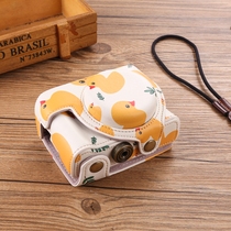 Suitable for Sony ZV1 camera bag ZVE10 black card 7 Leather Case 3 Cartoon 5 Protective case RX100M6 with base
