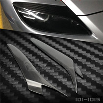 Mazda RX-8 old RX8 modified carbon fiber lamp eyebrow headlight eyebrow stickers special pair of decorative parts