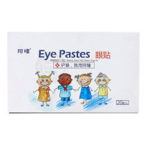 Three generations of a pupil eye protection young students protect eyesight eye care eye patch