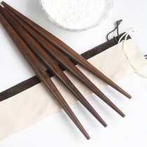 Big leaf red sandalwood fish belly type rolling Skin Two-end pointed solid wood rolling pin dumpling leather special high-density rolling stick household