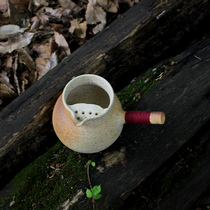 From Pu Xing Tao | Side handle (trial change) baked tea can | Yunnan roasted tea three-channel tea full hand