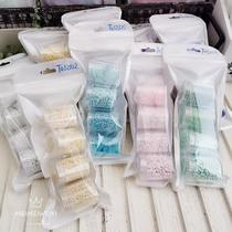 Super beautiful color matching boutique beads the whole set of bottles are pleasing to the eye
