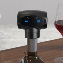 Electric wine stopper 2 dry batteries automatic vacuum wine stopper Home wine seal fresh stopper