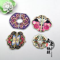 Su embroidery applique finished old embroidery piece embroidery clothes cloth patch hand embroidery patchwork diy accessories