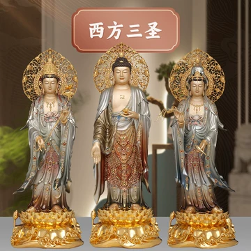 泰铜西方三圣佛像-泰铜西方三圣佛像促销价格、泰铜西方三圣佛像品牌- 淘宝