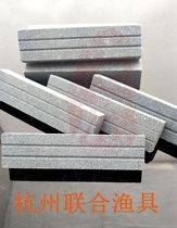 (Hangzhou United Grindstone) Grinding Knife Stone Roll Lead Plate Lead Leather Plate Rubbing Lead Plate With Groove Fishing Pituitary Fishing Accessories