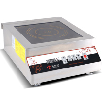 Haizhida commercial induction cooker 5KW flat button computer model 5000W high-power induction cooker timing and temperature setting