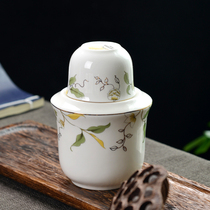 Tangshan bone china wine set household two two liquor winder hot wine hot wine pot wine warmer yellow wine bone china wine cup