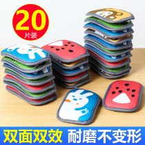 Cleaning cloth sponge Household kitchen rag brush bowl decontamination oil cleaning cleaning pot washing cloth 20 pieces double-sided double-use